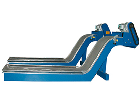 Magnetic chip conveyor